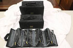 lot 9 image: NEW Joy CleanBoss Store Everything  3 piece set BLACK