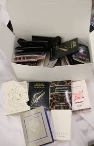 lot 29 image: Parfum samples - minimum of 35 pieces