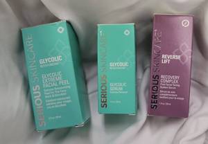 lot 45 image: SERIOUS SKIN CARE - 3 Exfoliating Products