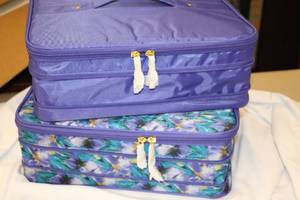 lot 64 image: BOGO  2 Jewelry, Crafts, Storage Containers  (New)
