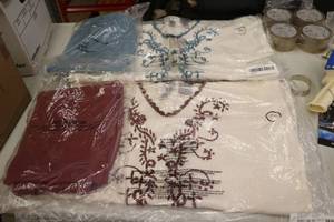 lot 81 image: CERVELLE Sweaters (3) Large & 1 pair blue xl pull on pant