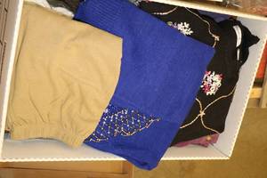 lot 93 image: Large Banker Box of Womens Clothing - LargeXL1XL