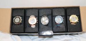 lot 97 image: KESSARIS Fashion Watches - 5 New in individual gift boxes