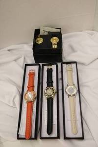 lot 99 image: 4 Fashion Watches - In individual gift boxes