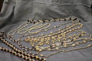 lot 108 image: 11 Shell Fashion Necklaces - Cool Beach Wear