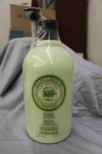 lot 133 image: PERLIER Olivarium Body Creme Bath Wash MEGA SIZE 101.4oz