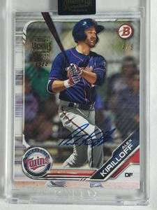 lot 14 image: Alex Kirilloff 2019 Bowman Topps Archives Auto No. BP-138, Numbered 48