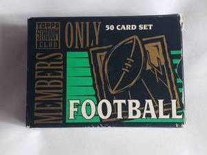 lot 23 image: 1994 50 Card Football Set Topps Stadium Club Members Only