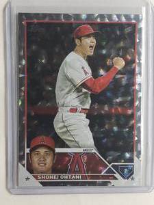 lot 35 image: Shohei Ohtani 2023 Topps Foil No. 17