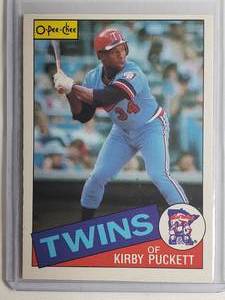 lot 42 image: Kirby Puckett 1985 O-Pee-Chee Rookie No. 10