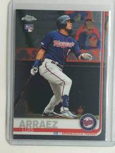 lot 47 image: Luis Arraez Rookie 2019 Topps Chrome 45