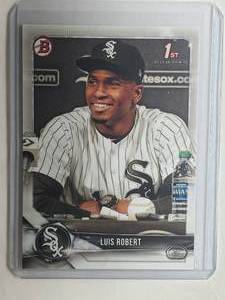 lot 49 image: Luis Robert 1st Bowman 2018 No. BP21