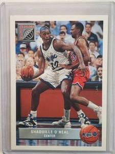 lot 62 image: Shaquille ONeal Rookie 1993 Upper Deck Future Force No. P43