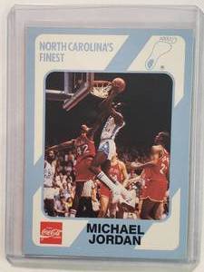 lot 64 image: Michael Jordan 1989 Coca-Cola Collegiate Collection, North Carolinas Finest