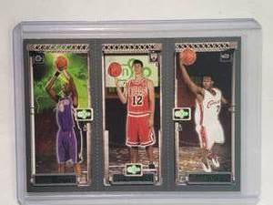 lot 66 image: Lebron James, Kirk Hinrich, Chris Bosh 2003 Rookie Matrix