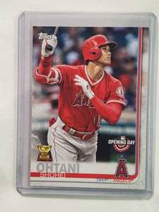 lot 68 image: Shohei Ohtani 2019 Topps Rookie Cup Opening Day 100