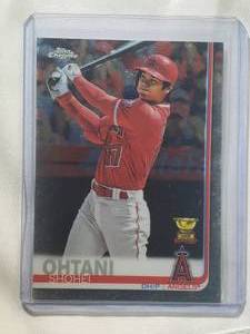 lot 79 image: Shohei Ohtani 2019 Topps Chrome Rookie Cup 1 Chrome