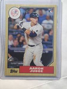 lot 82 image: Aaron Judge Rookie 2017 Topps No. 87-177