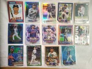 lot 106 image: Lot of 14 Inserts Including Royce Lewis, Carlos Correa, Byron Buxton