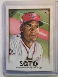 lot 138 image: Juan Soto Rookie 2018 Topps Gallery No. 126