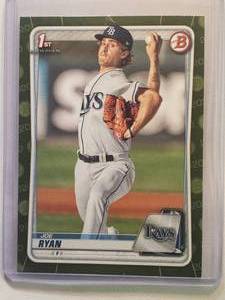 lot 140 image: Joe Ryan 1st Bowman Camo No. BP-117