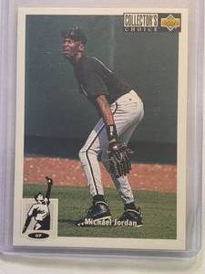 lot 156 image: Michael Jordan MLB Rookie 1994 Upper Deck Collectors Choice No. 23