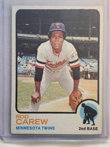 lot 179 image: Rod Carew 1973 Topps No. 330