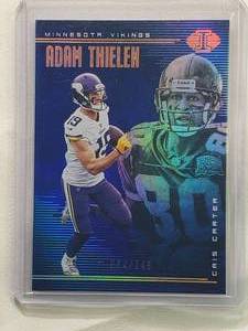 lot 193 image: Adam Thielen 2018 Panini Illusions No. 90, Numbered 84249