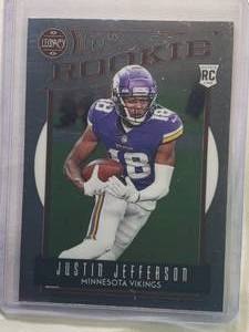 lot 225 image: Justin Jefferson Rookie 2020 Panini Legacy No. 209
