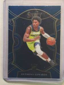lot 233 image: Anthony Edwards Rookie 2020-21 Panini Select No. 61