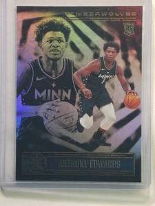 lot 235 image: Anthony Edwards Rookie 2020-21 Panini Illusions No. 152