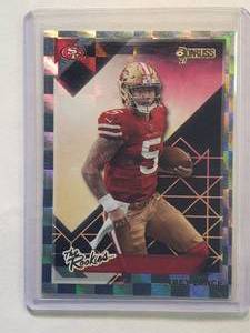 lot 266 image: Trey Lance Rookie Donruss 21 The Rookies No. TR-TLA