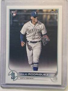 lot 271 image: Julio Rodriguez Rookie Topps Variation 659 Complete Sets