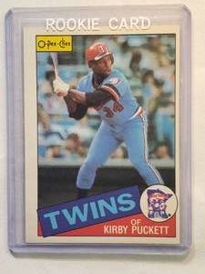 lot 274 image: Kirby Puckett 1985 O-Pee-Chee Rookie No. 10