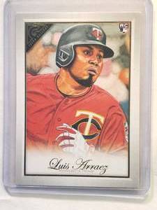 lot 275 image: Luis Arraez Rookie 2019 Topps Gallery No. 135