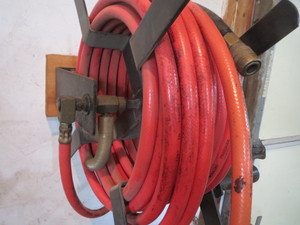 lot 29 image: Hose Reel with 38 Dia.  350 PSI