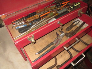 lot 53 image: Tool Box with Tools