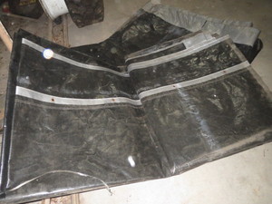 lot 72 image: Black Heavy Tarp (2x)