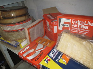 lot 93 image: Air Filers Assorted Sizes