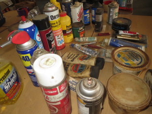 lot 129 image: Garage Chemicals