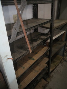 lot 171 image: Steel Shelves