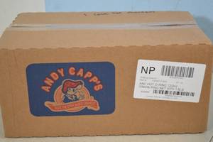 lot 22 image: Andy Capps Hot Onion Flavored Rings Corn Snacks 12-Pack 2oz Bags
