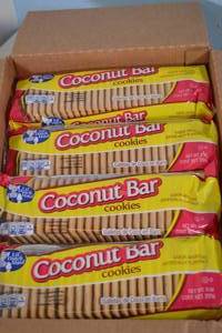 lot 53 image: Case of Lil Dutch Maid Coconut Bar Cookies