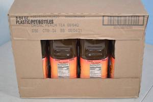 lot 71 image: Case Sweet Leaf Organic Peach Iced Tea