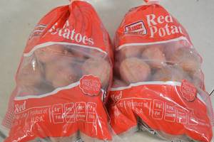 lot 126 image: 2ct Market Basket Red Potatoes 3lb Bag