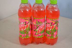lot 155 image: 6-Pack Mtn Dew Major Melon Watermelon Flavor