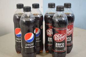 lot 160 image: 3ct Pepsi Zero Sugar  3ct Dr. Pepper Zero Sugar