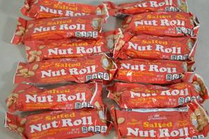 lot 220 image: 12ct Salted Nut Roll Candy Bar