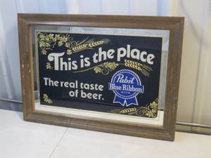 Pabst Blue Ribbon Mirror 21 x 15