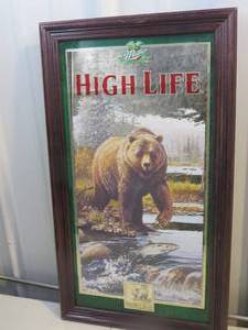 Miller High Life Mirror Series - Brown Bear -  by Scott Zoellick - 25 12 x 14 12